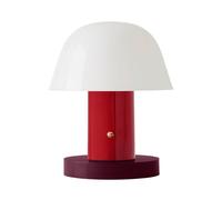 &Tradition - Setago JH27 Lámpara de Sobremesa Maroon/Grape