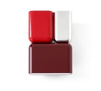 &Tradition - Tabata LN10 Aplique de Pared Dark Burgundy/Vermilion Red