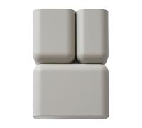 &Tradition - Tabata LN10 Aplique de Pared Silk Grey