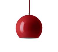 &Tradition Flowerpot Topan VP6 Lámpara Colgante Vermilion Rojo