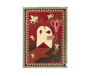 &Tradition Manta Momento JH46. 180x130 cm Red dawn