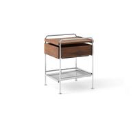 &Tradition Mesa auxiliar Alima NDS3 Nogal lacado-cromo