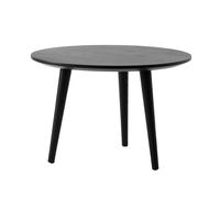 &Tradition Mesa auxiliar In Between SK14 Ø60 cm Black lacquered oak