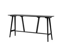 &Tradition Mesa de bar In Between SK25 Counter Table 190x50x95 cm Roble lacado negro