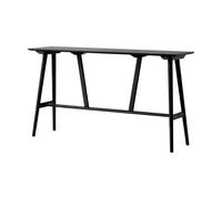 Mesa de bar In Between SK27 L190 Roble lacado negro