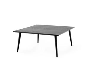 &Tradition Mesa de centro In Between SK24 90 x 90 cm Roble lacado negro