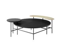 &Tradition Mesa de centro Palette JH25 Negro-negro