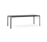 &Tradition Mesa de comedor Thorvald Outdoor SC99. 220 cm Warm black