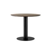 &Tradition Mesa In Between SK11 Roble aceitado ahumado. soporte de metal negro mate