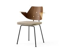 &Tradition Silla con reposabrazos RFH RD7 Walnut-beech-brown
