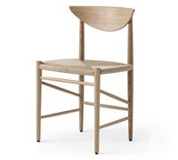 &Tradition Silla Drawn HM3 Roble barnizado blanco