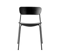 &Tradition Silla Pavilion AV1 roble lacado oscuro