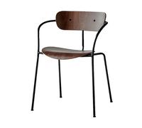 &Tradition Silla Pavilion AV2 Nogal lacado