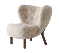 &Tradition Sillón Little Petra VB1 Nogal-Moonlight