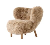 &Tradition Sillón Little Petra VB1 Roble aceitado-Sheepskin honey