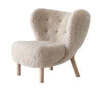 &Tradition Sillón Little Petra VB1 Roble tratado con aceite blanco-Moonlight