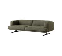 &Tradition Sofá Inland AV23 3 plazas Clay 0014-warm black