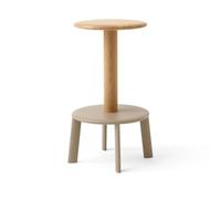 &Tradition Taburete alto Massif AV39 Oak-grey beige