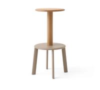 &Tradition Taburete alto Massif AV40 Oak-grey beige