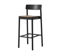 &Tradition Taburete Betty TK17 Bar Chair 75 cm Fuse 0351-fresno lacado negro