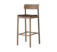 &Tradition Taburete Betty TK17 Bar Chair 75 cm Sisu 0785-roble ahumado