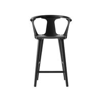 &Tradition Taburete de bar In Between SK7 fresno negro esmaltado