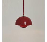 &Tradition &Tradición lámpara colgante Flowerpot VP10, Ø 16 cm, rojo bermellón