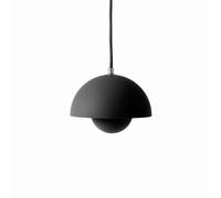 &Tradition &Tradición lámpara colgante Flowerpot VP10, Ø 16cm, negro mate