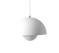 &Tradition &Tradición lámpara colgante Flowerpot VP7, Ø 37 cm, blanco mate