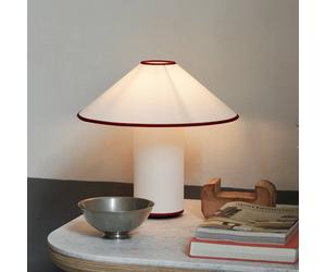 &Tradition &Tradición lámpara de mesa Colette ATD6, blanco/merlot