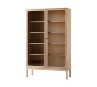 &Tradition Vitrina Trace SC88 120x192x40 cm Natural naturalal oak