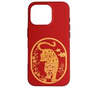 Traditional Art Chinese New Year 2022 Year of the Tiger Carcasa para iPhone 16 Pro