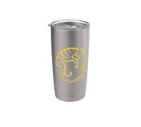 Traditional Art Chinese New Year 2022 Year of the Tiger Vaso térmico de acero inoxidable de doble pared