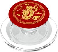 Traditional Art Chinese New Year 2024 Year of the Dragon PopSockets PopGrip para MagSafe