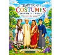 Traditional Costumes Around the World Coloring Book: Fun Facts & Creative Activities for Kids Ages 5-12
