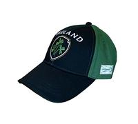 Traditional Craft Gorra Béisbol con Media Verde, Medio Azul Marino con Estampado Irlanda y TRÉBOL Escudo