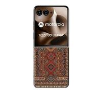 Traditional Geometric Pattern Design Funda Carcasa Case para Motorola Razr 70 Ultra, 60 Ultra, 50 Ultra, Ultra 2026, Ultra 2025