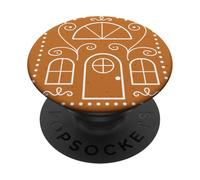 Traditional Gingerbread Christmas - Matching Family Cartoon PopSockets PopGrip Adhesivo