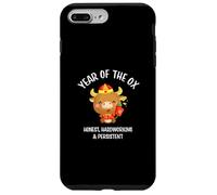 Traditional Happy Chinese New Year 2021 Year of the Ox Carcasa para iPhone 7 Plus/8 Plus