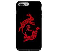 Traditional Happy Chinese New Year 2023 Year of the Rabbit Carcasa para iPhone 7 Plus/8 Plus