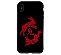 Traditional Happy Chinese New Year 2023 Year of the Rabbit Carcasa para iPhone XS Max