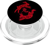 Traditional Happy Chinese New Year 2023 Year of the Rabbit PopSockets PopGrip para MagSafe