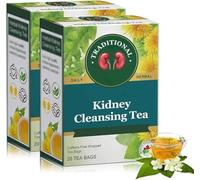 Traditional Healthy Organic Kidney Cleansing Tea - Healthy Organic Kidney Cleansing Tea - Herbal Kidney Cleansing Tea, CertifiCure Kidney Organic Tea, China Kidney Cleanse Tea, 20 Bags/Box (2Box)