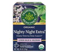 Traditional Medicinals Organic Nighty Night Valerian Tea, 16 Tea Bags