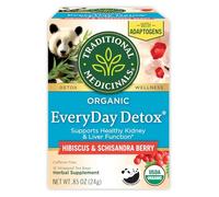 Traditional Medicinals - té de desintoxicación diaria - promueve la función saludable del hígado - 16 bolsitas de té