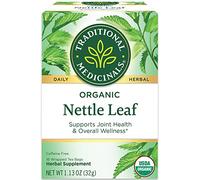 Traditional Medicinals Té de hierbas orgánico con hojas de ortiga, apoya la salud articular y el bienestar general, (paquete de 1), 16 bolsas de té