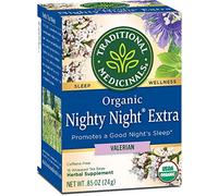 Traditional Medicinals Té de valeriana orgánico Nighty Night 16 bolsas