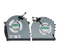 TRADOCK Ventilador de refrigeración de CPU y GPU para HP OMEN 17-CB RTX2060 GTX 1650 L57367-001 L62864-001 MG75091V1-1C010-S9A MG75091V1-1C020-S9A