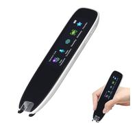 Traducción Pen de escaneo, A26S ABS Smart Voice Translator Pen 1050mah White International Edition WiFi Traducción Pen para Estudiantes de Idiomas Viajes de Negocios