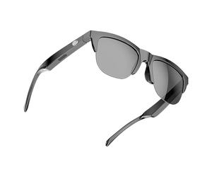 Traductor de gafas inteligentes - 100 idiomas Gafas inteligentes con inteligencia artificial, gafas para traducción lingüística | Gafas con protección UV, dispositivo de entre